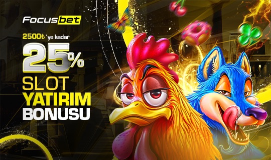 %25 SLOT YATIRIM BONUSU